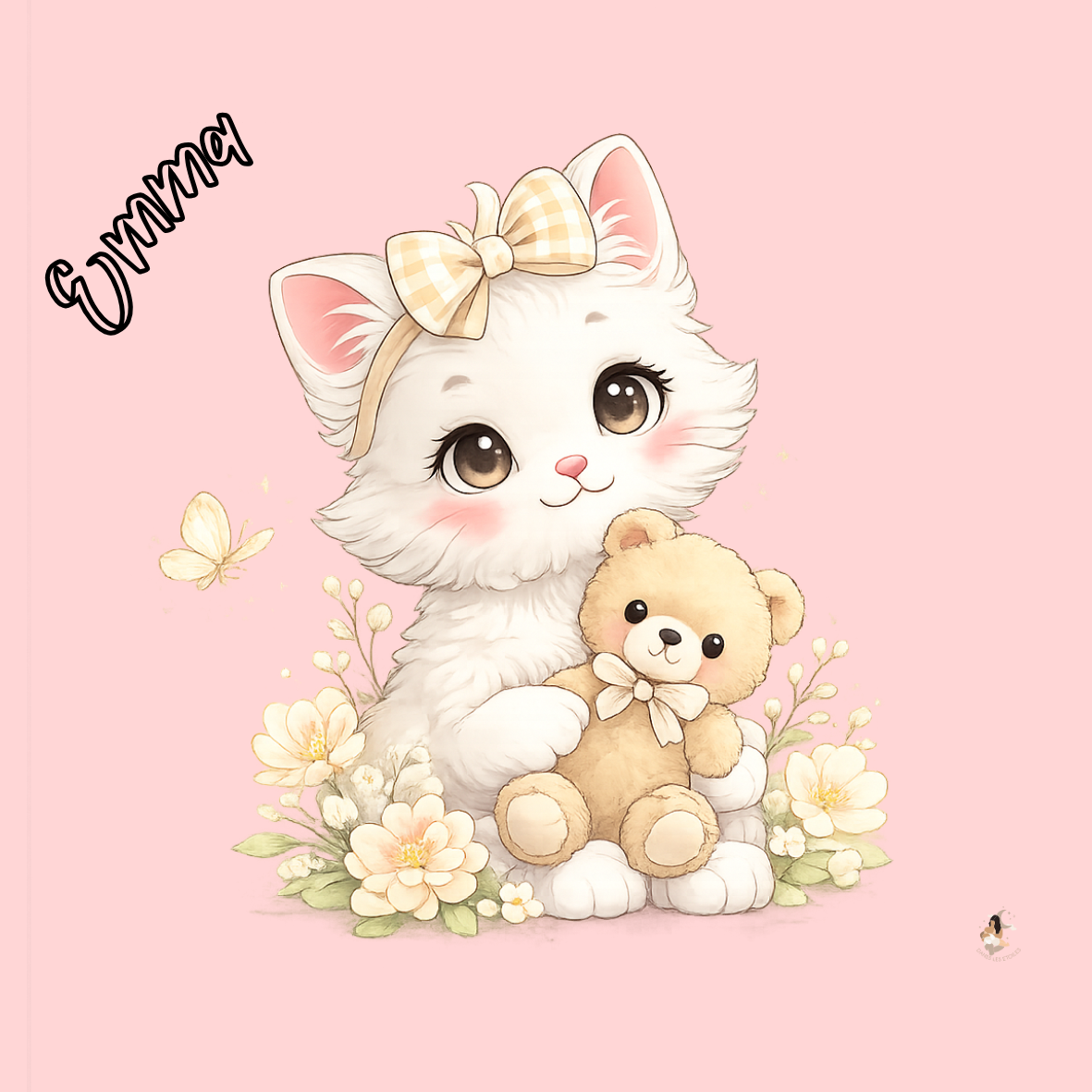 🌸 Sticker personnalisé pour Toniebox Petit chat