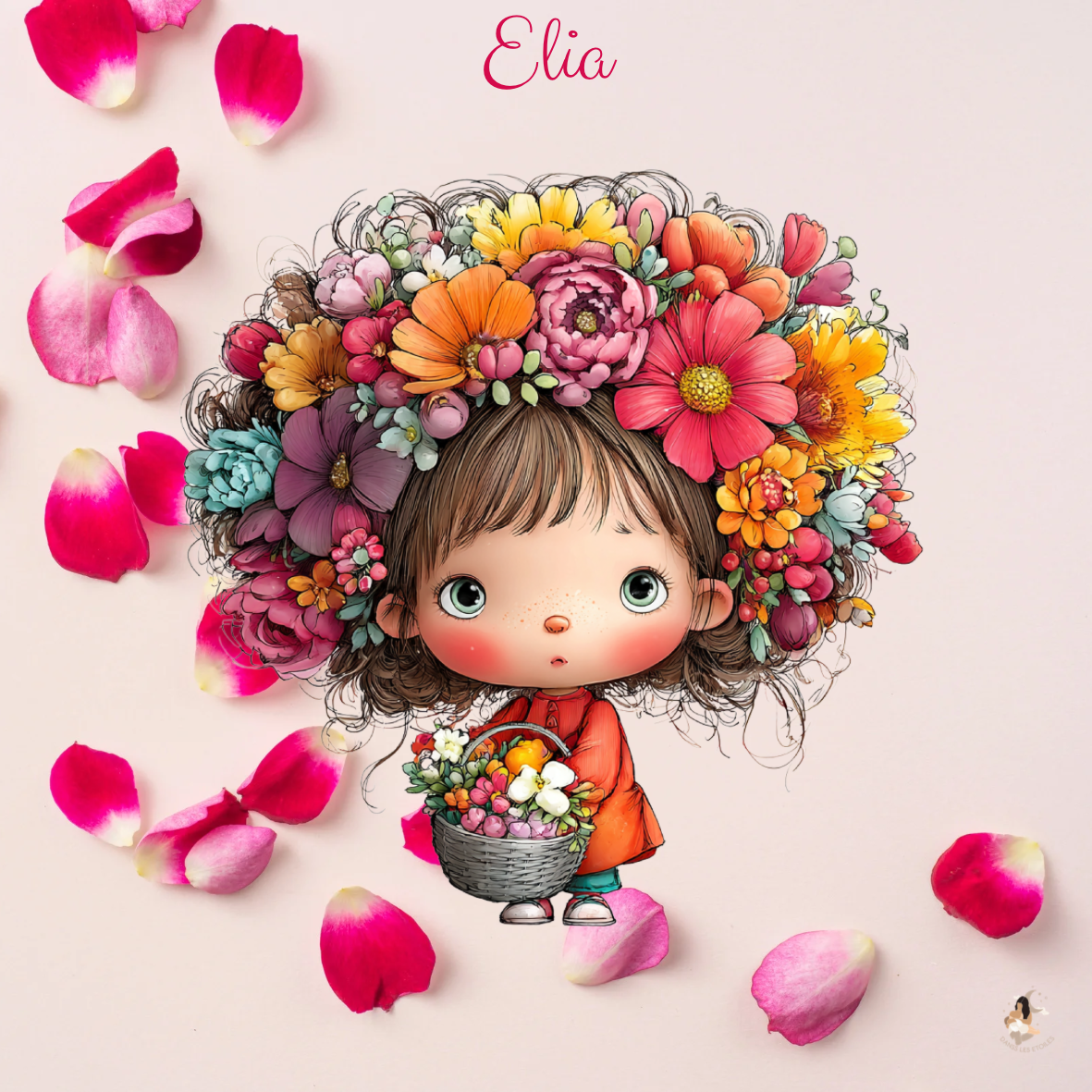 🌸 Les Petites Jardinières Étoilées – Sticker Toniebox 2 Personnalisé