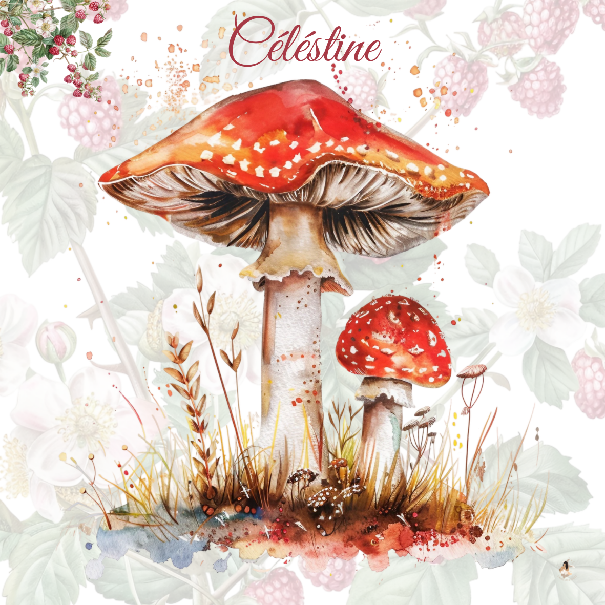 Sticker Toniebox personnalisé forêt, enchantée