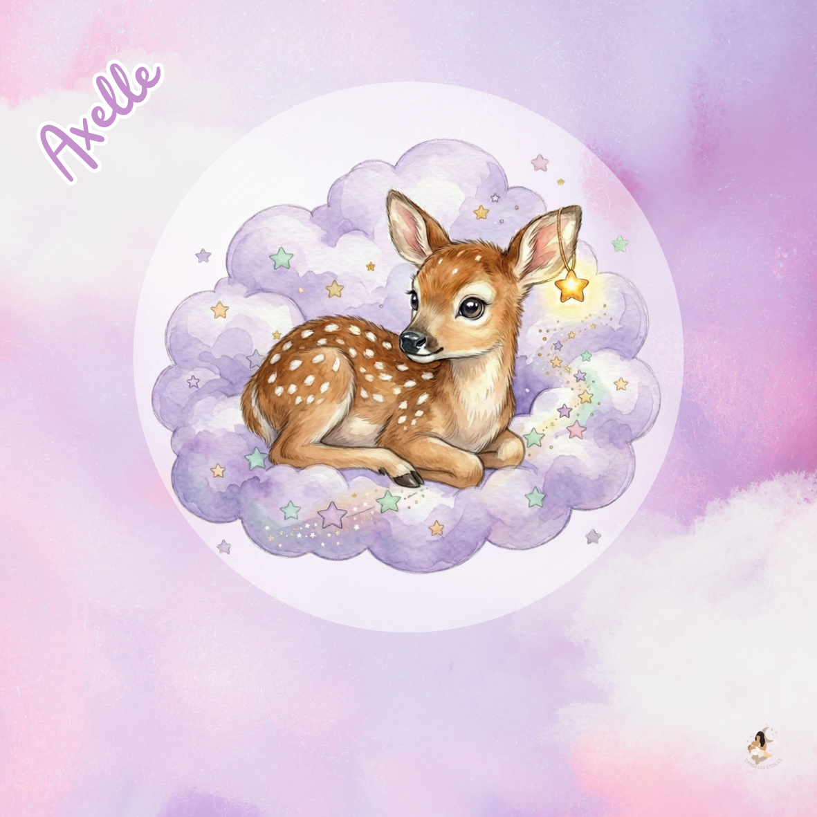 Sticker Toniebox personnalisé Doux rêve