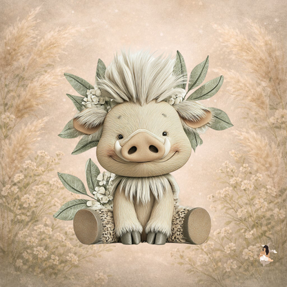 Stickers personnalisé TonieBox – Collection Câlins Sauvages 🐒🦁🦒