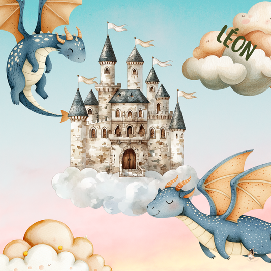 Sticker Toniebox personnalisé dragon
