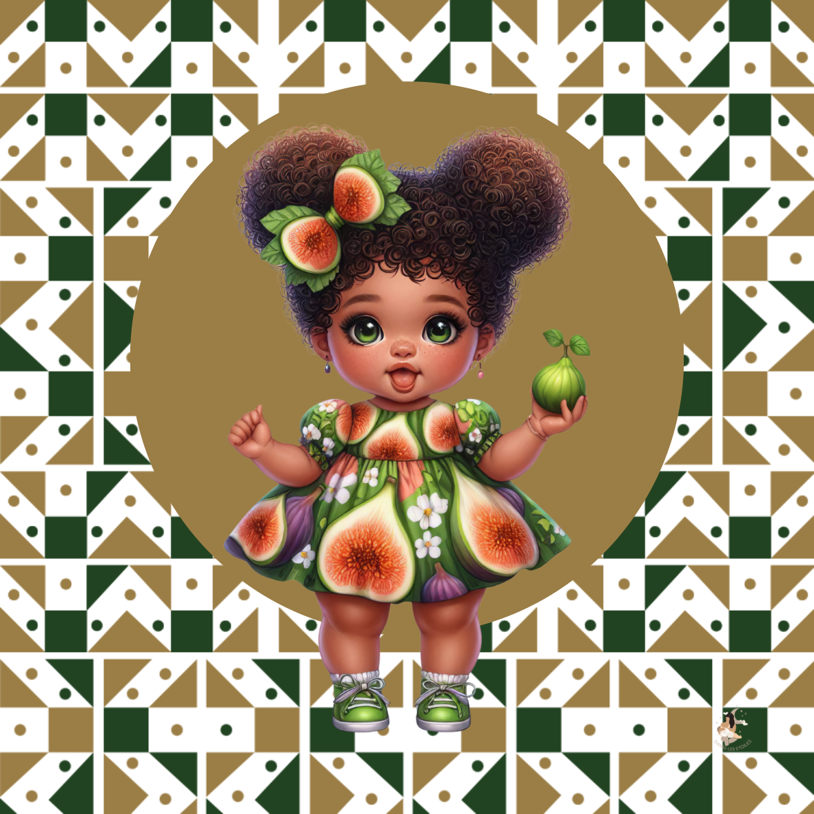 Sticker Toniebox personnalisé baby fruit