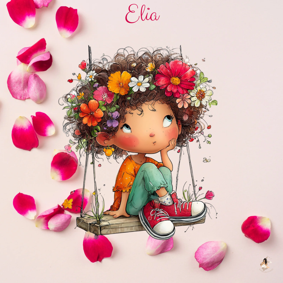 🌸 Les Petites Jardinières Étoilées – Sticker Toniebox 2 Personnalisé