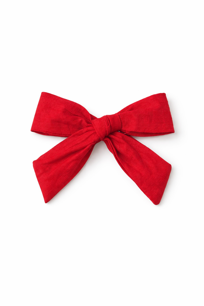 Nœud en double gaze – création artisanale❤️