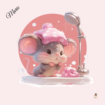 Sticker Toniebox personnalisé souris 💕