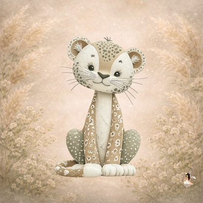 Stickers personnalisé TonieBox – Collection Câlins Sauvages 🐒🦁🦒