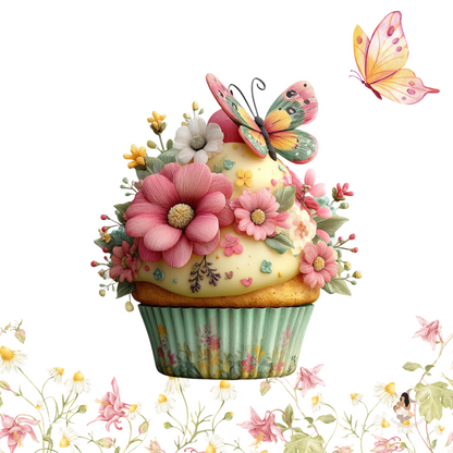 Sticker Toniebox personnalisé cupcake