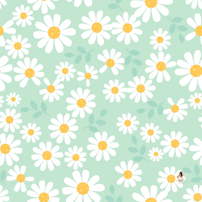 Sticker Toniebox personnalisé fleurs
