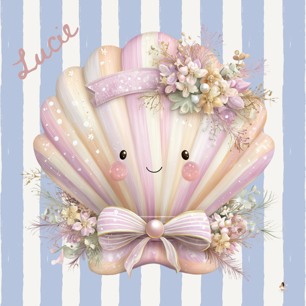 Sticker Toniebox personnalisé coquillages et crustacés