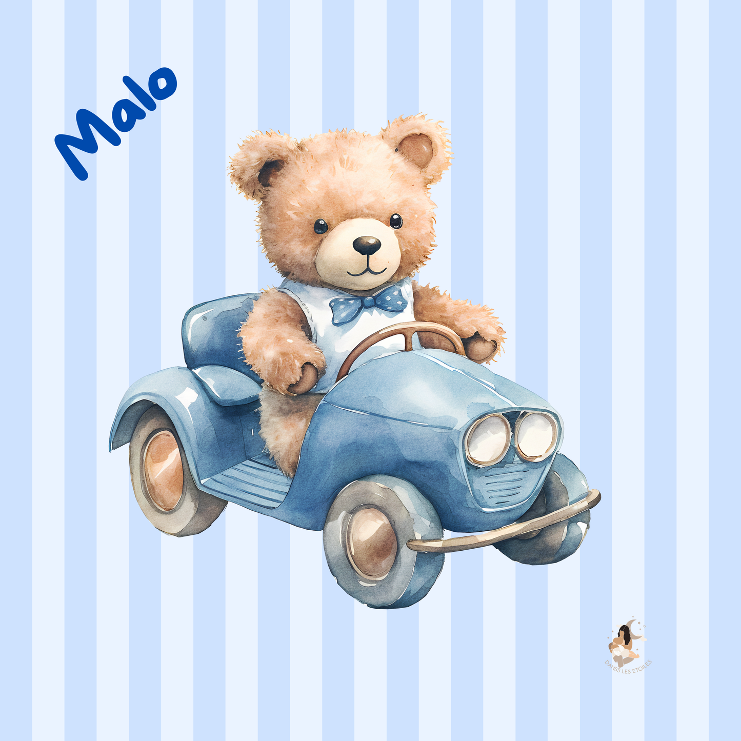 ✨ Stickers Tonies – Univers Oursons & Ciel Bleu ✨