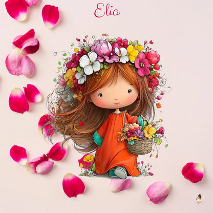 🌸 Les Petites Jardinières Étoilées – Sticker Toniebox 2 Personnalisé