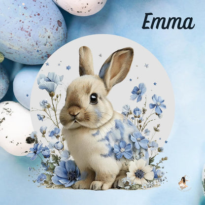 Stickers Toniebox – Collection Bleu Poétique lapin 🌙