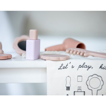 Kit de Beauté en Silicone - Jouet d'imitation Beige