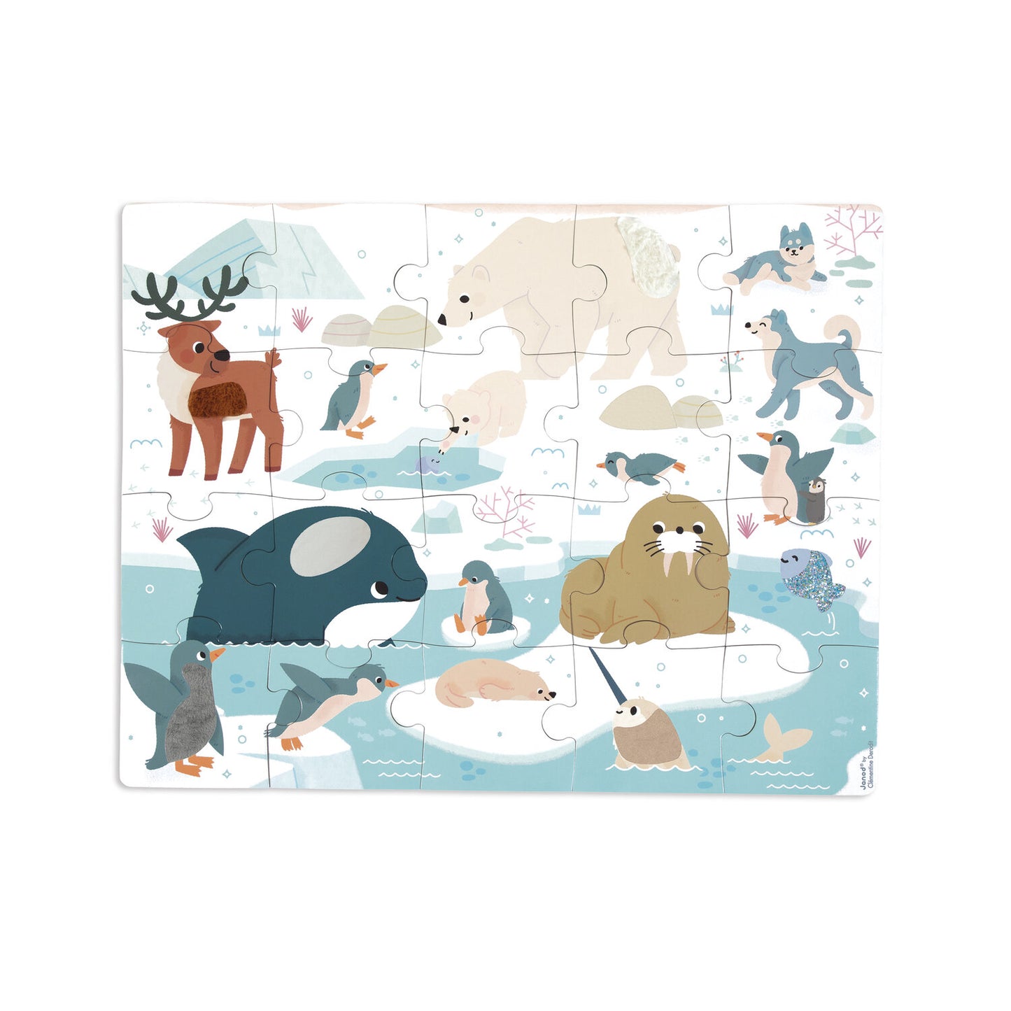 Puzzle Tactile polaire