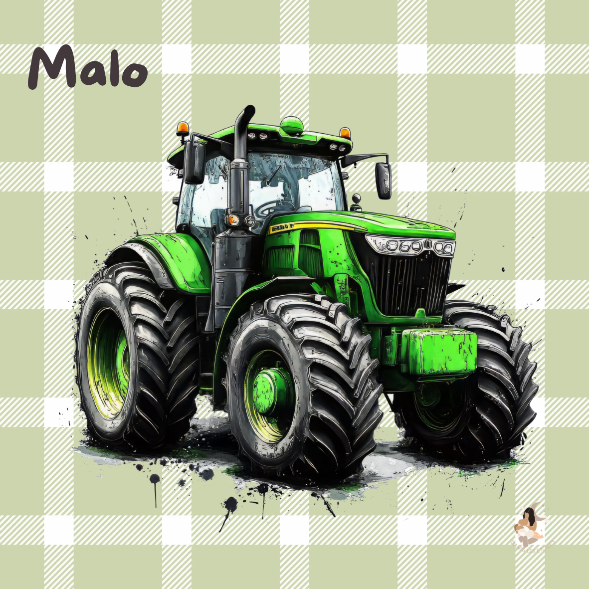 Stickers Tracteurs personnalisés