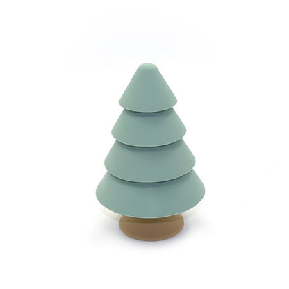 Jouet d'éveil : Sapin Empilable en Silicone