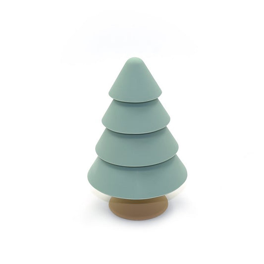 Jouet d'éveil : Sapin Empilable en Silicone