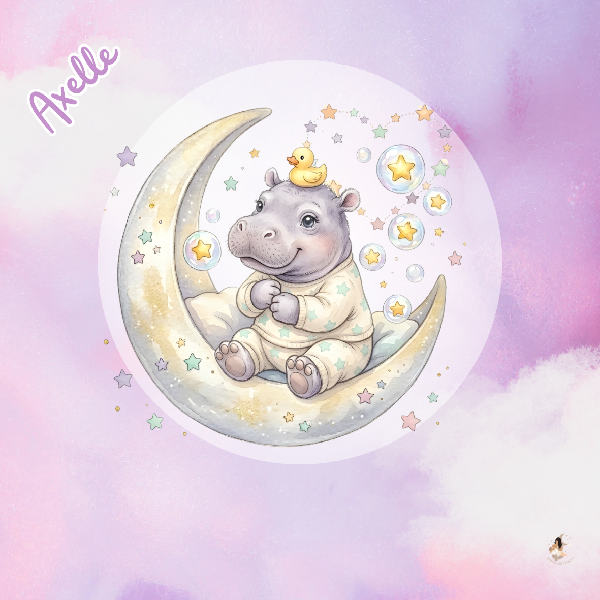 Sticker Toniebox personnalisé Doux rêve