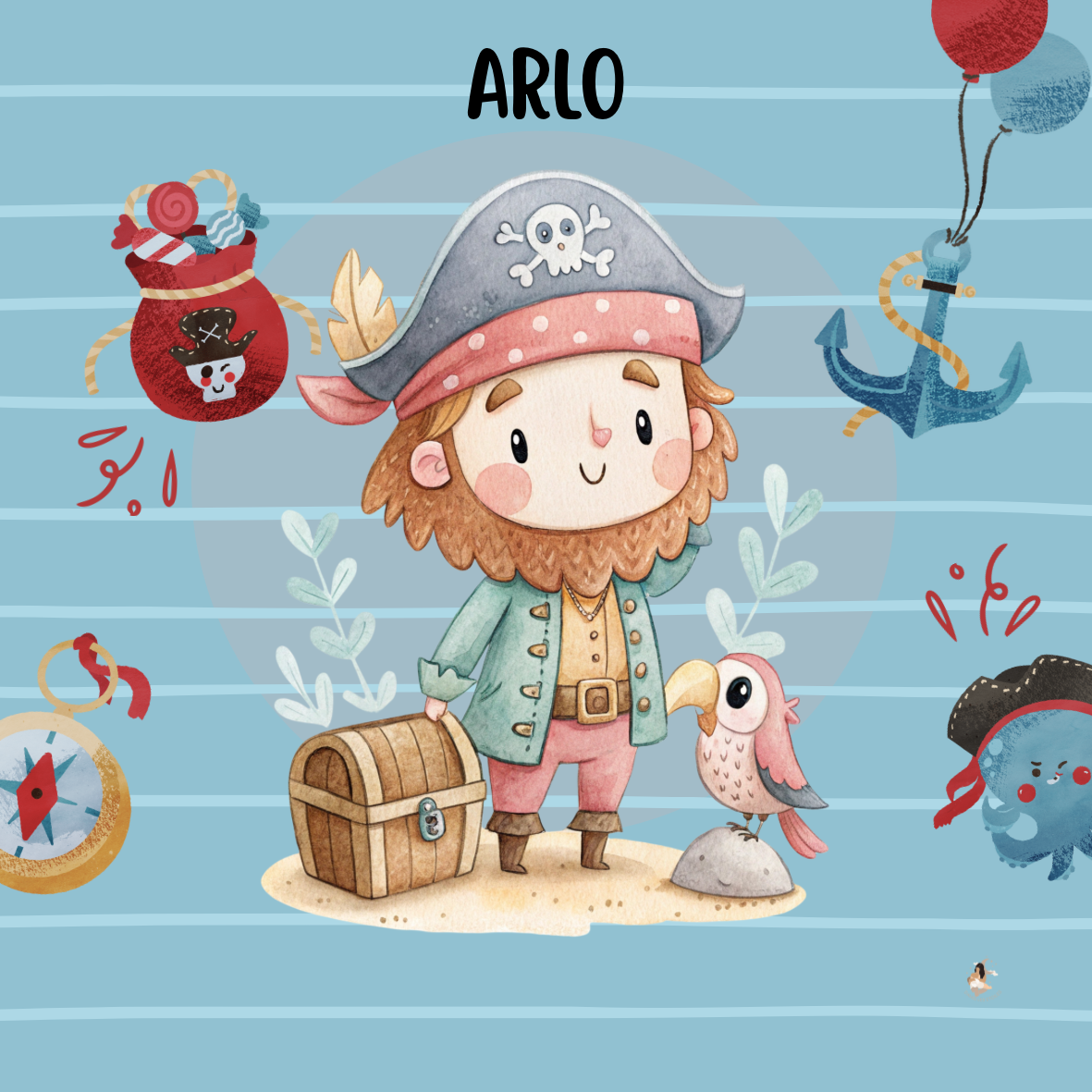 🌊 Collection Moussaillon – Stickers Toniebox