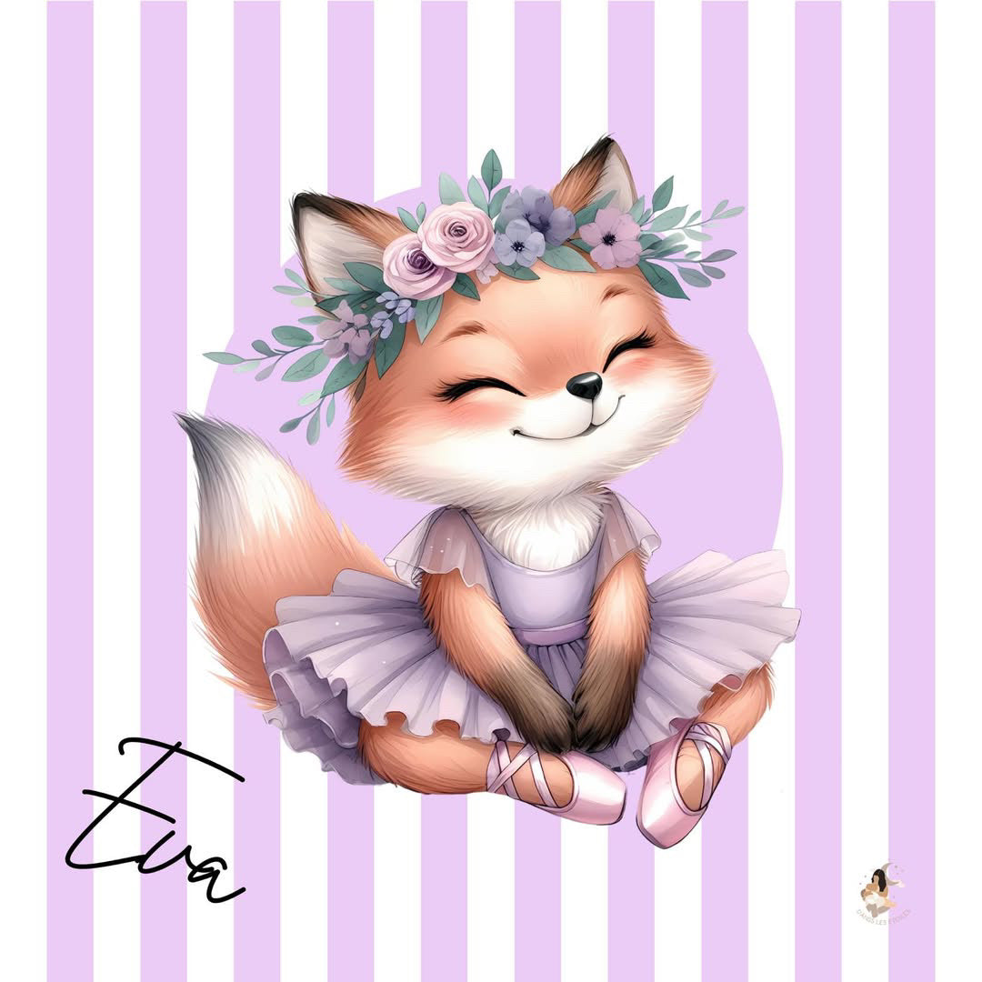 🩰 Sticker Toniesbox – Collection Ballerine Renard