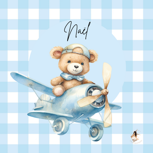 ✨ Stickers Tonies – Univers Oursons & Ciel Bleu ✨