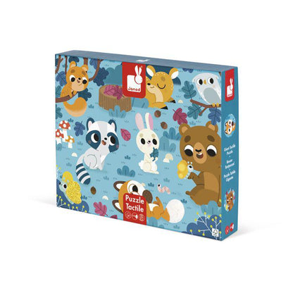 PUZZ TACTILE ANIMAUX DE LA FORÊT -20 PCS