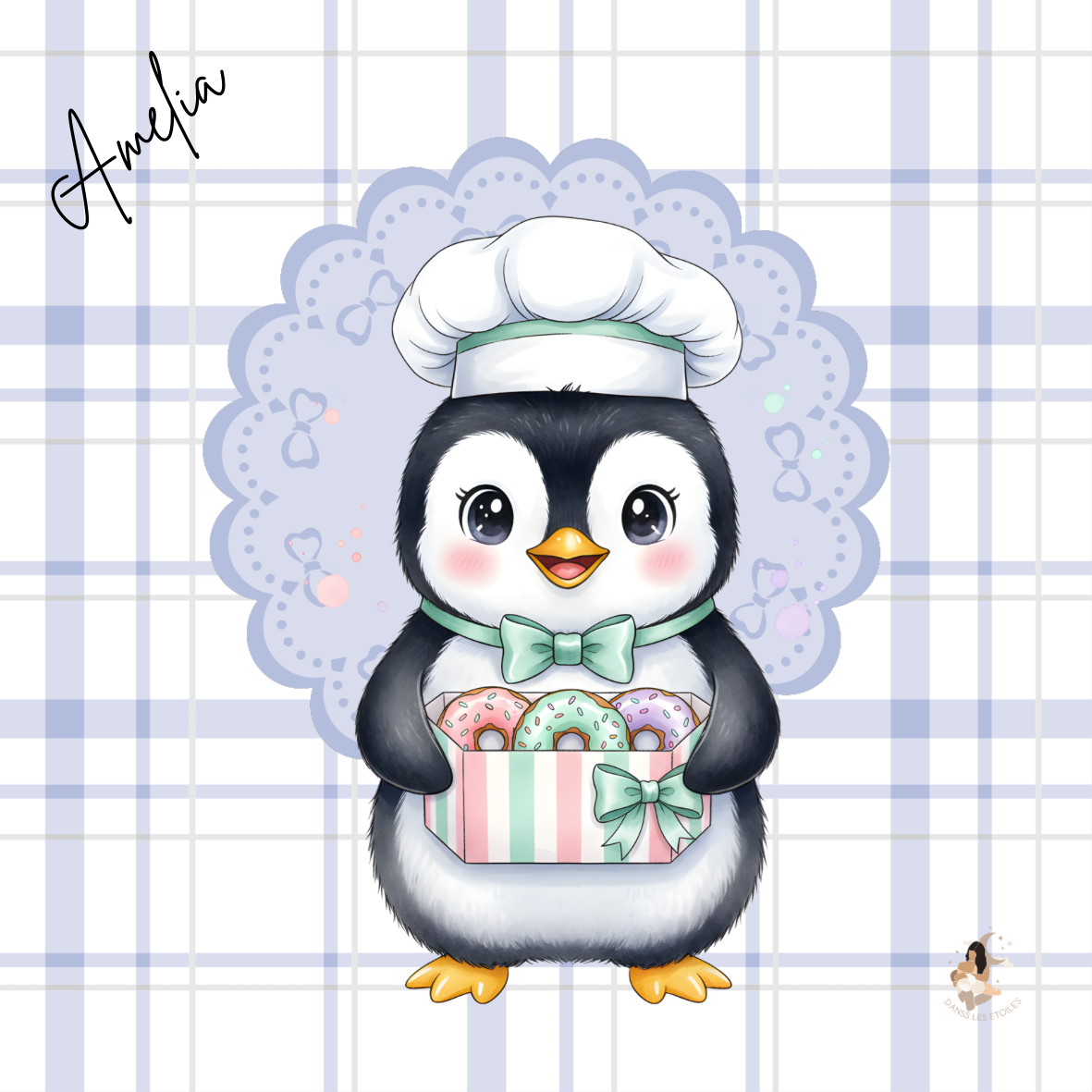 Sticker Toniebox personnalisé les petits pâtissiers
