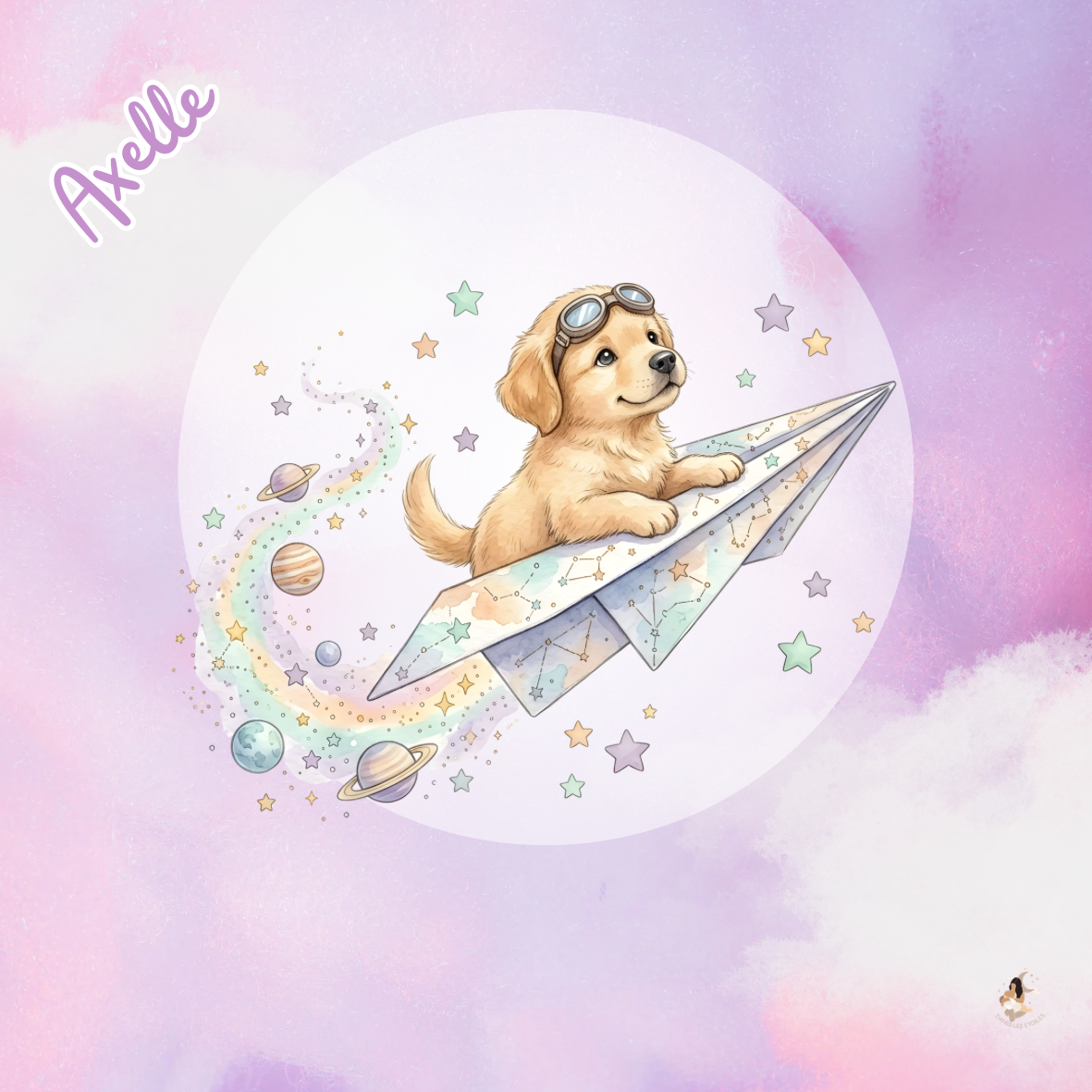 Sticker Toniebox personnalisé Doux rêve