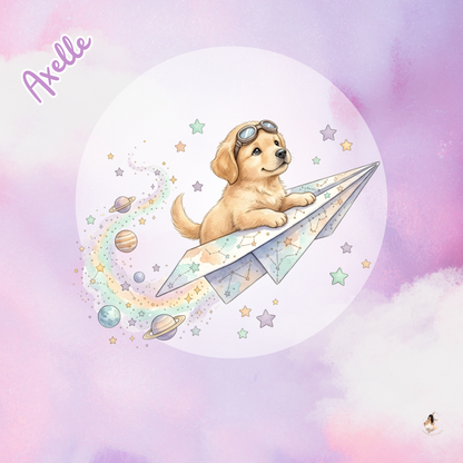 Sticker Toniebox personnalisé Doux rêve