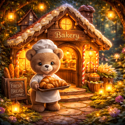 🍄 Sticker Toniebox 2 – Forêt Enchantée