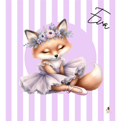 🩰 Sticker Toniesbox – Collection Ballerine Renard