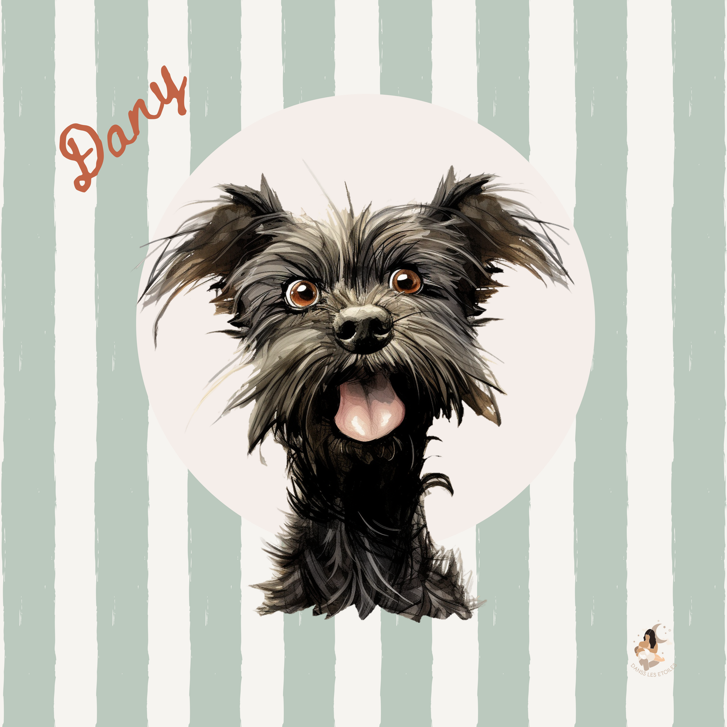 Sticker Toniebox personnalisé dog