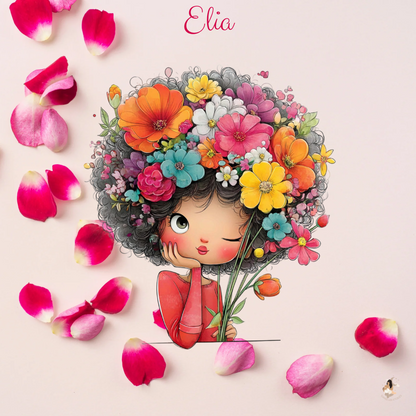 🌸 Les Petites Jardinières Étoilées – Sticker Toniebox 2 Personnalisé