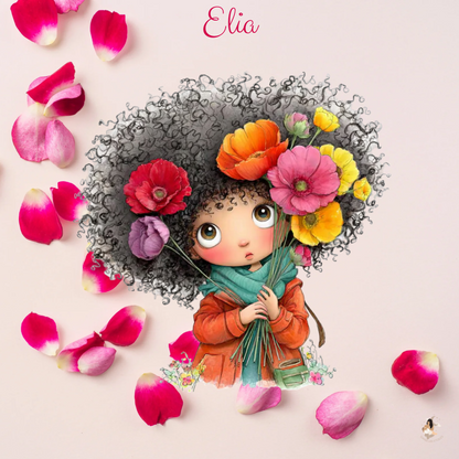 🌸 Les Petites Jardinières Étoilées – Sticker Toniebox 2 Personnalisé