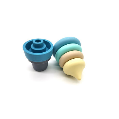Jouet d'éveil Montessori - Glace Empilable Silicone
