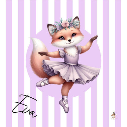 🩰 Sticker Toniesbox – Collection Ballerine Renard