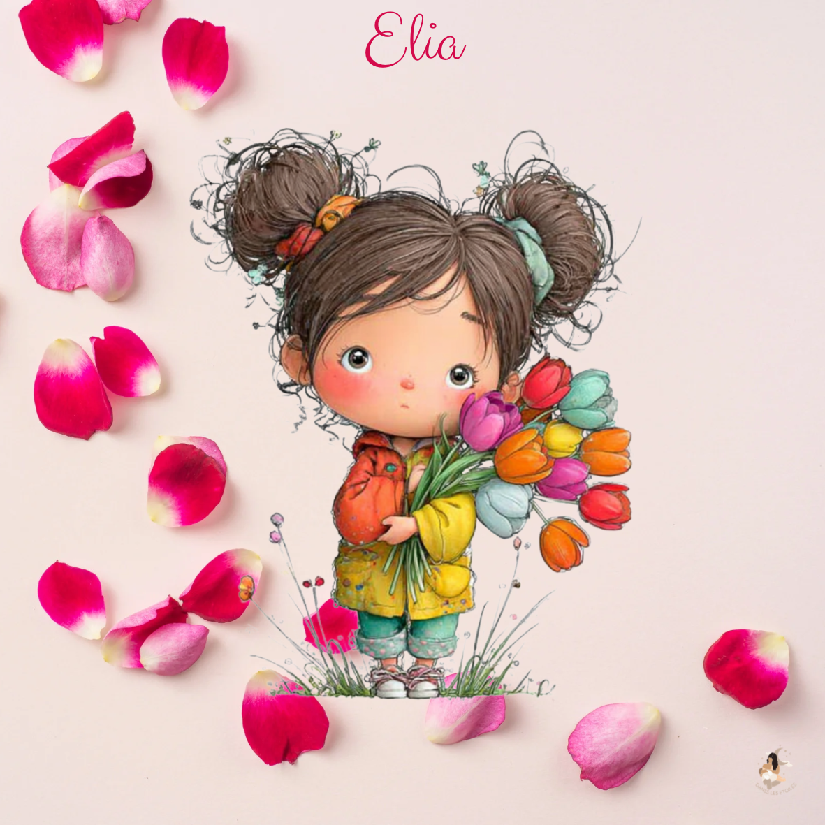 🌸 Les Petites Jardinières Étoilées – Sticker Toniebox 2 Personnalisé