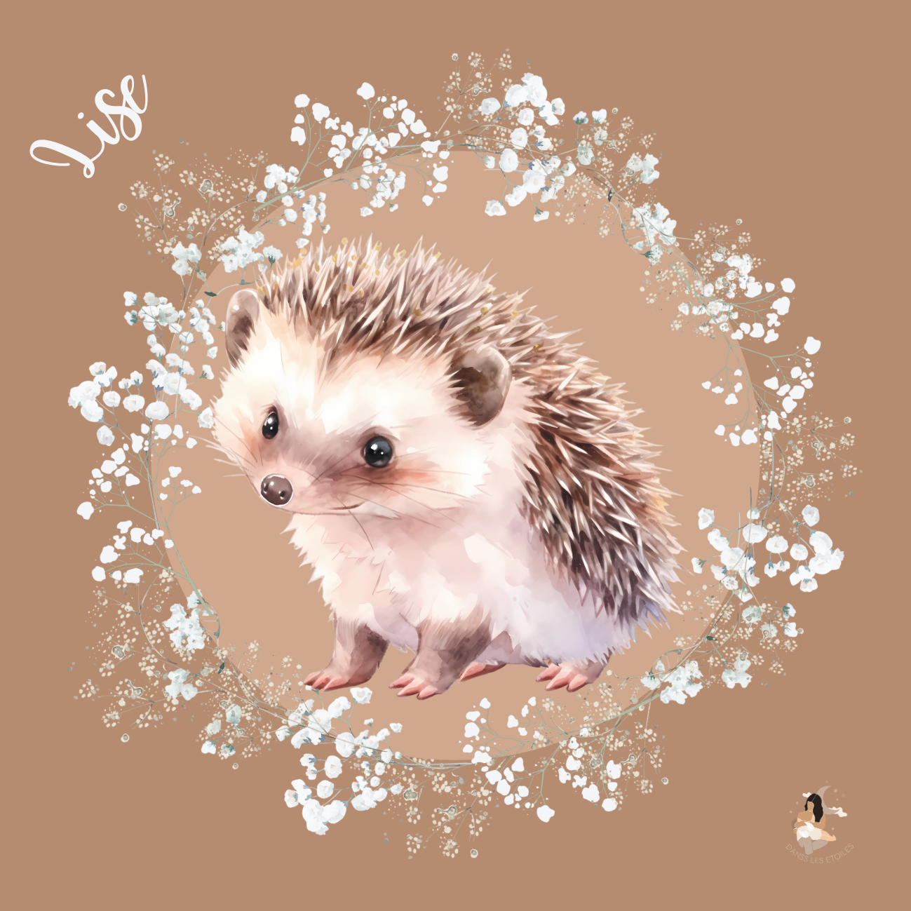 ✨ Stickers – Collection animaux poétiques forêt