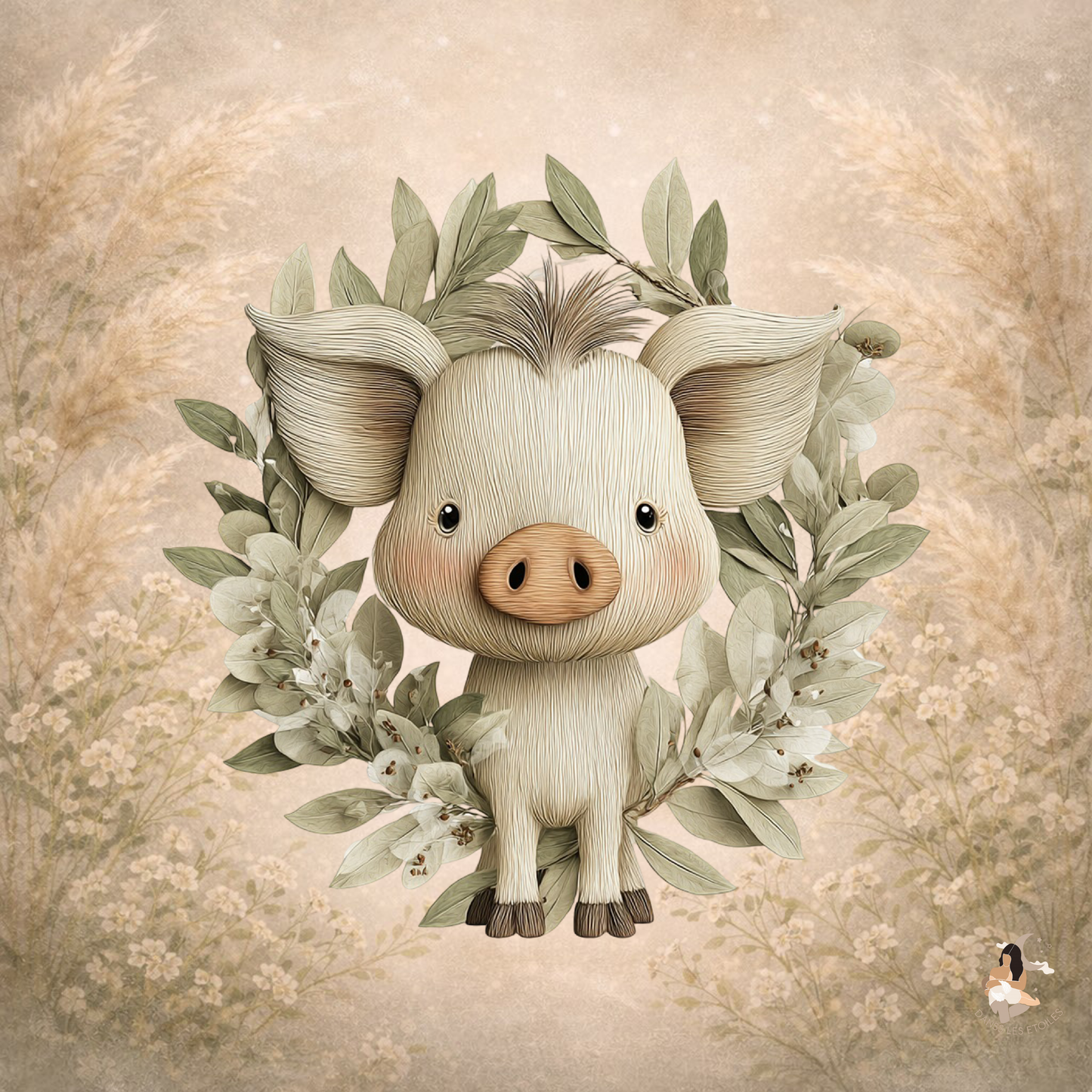 Stickers personnalisé TonieBox – Collection Câlins Sauvages 🐒🦁🦒