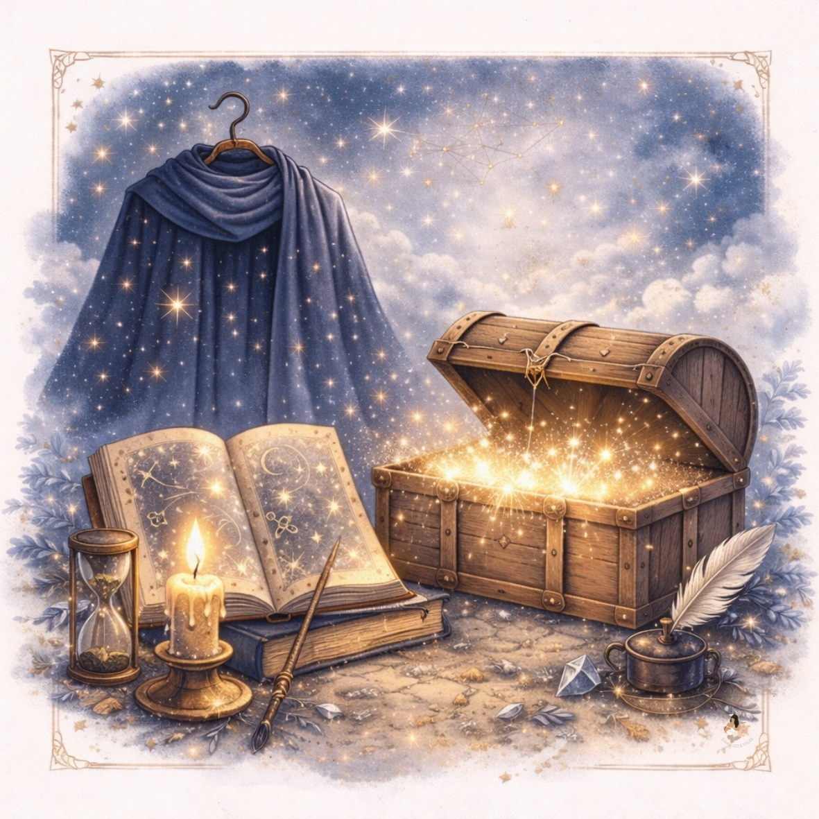 🌙 Sticker Toniebox – Collection Académie des Étoiles ✨