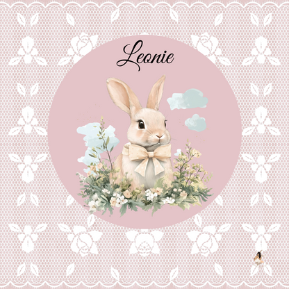 Sticker personnalisé Toniebox 2 – Collection Léonie 🐰🌸