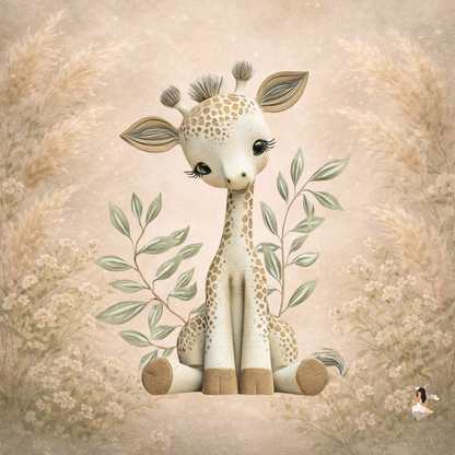 Stickers personnalisé TonieBox – Collection Câlins Sauvages 🐒🦁🦒