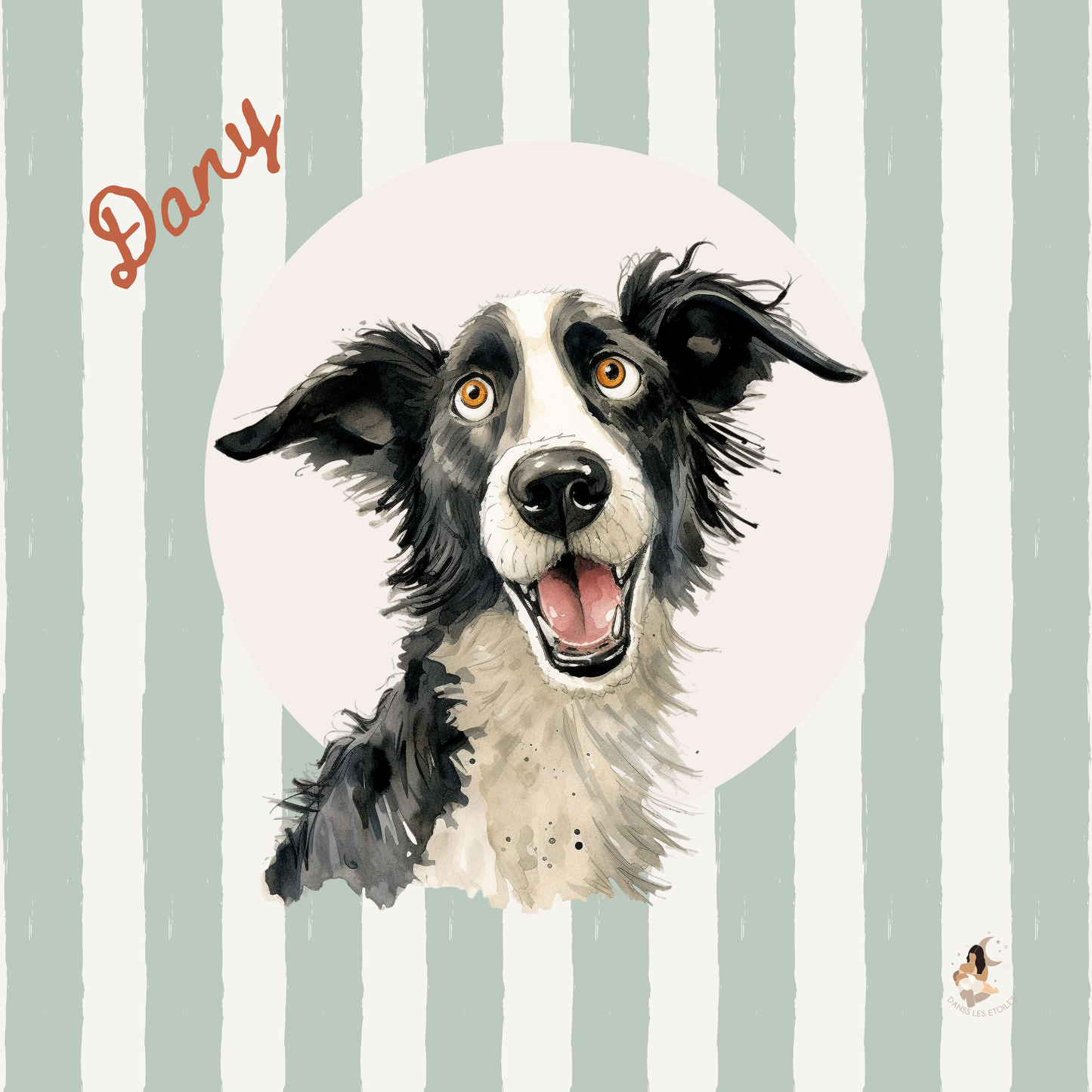 Sticker Toniebox personnalisé dog