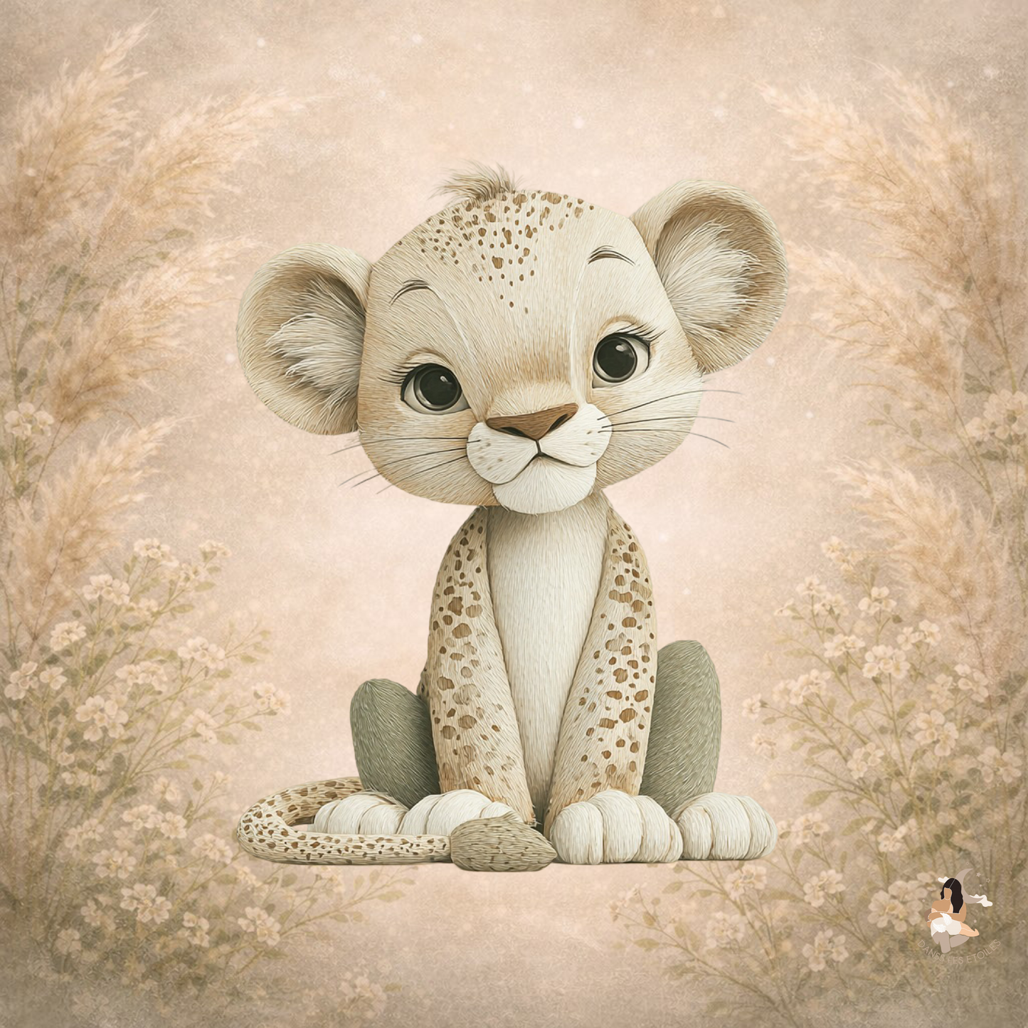 Stickers personnalisé TonieBox – Collection Câlins Sauvages 🐒🦁🦒