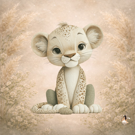 Stickers personnalisé TonieBox – Collection Câlins Sauvages 🐒🦁🦒