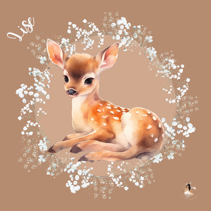 ✨ Stickers – Collection animaux poétiques forêt