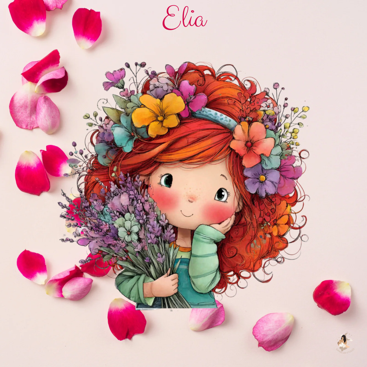 🌸 Les Petites Jardinières Étoilées – Sticker Toniebox 2 Personnalisé