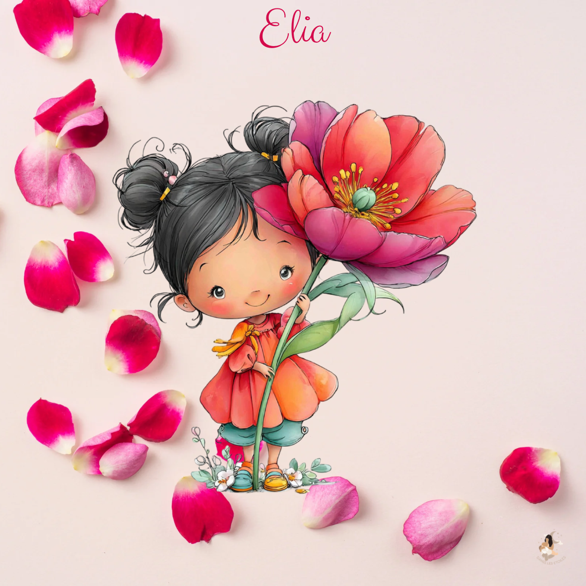🌸 Les Petites Jardinières Étoilées – Sticker Toniebox 2 Personnalisé