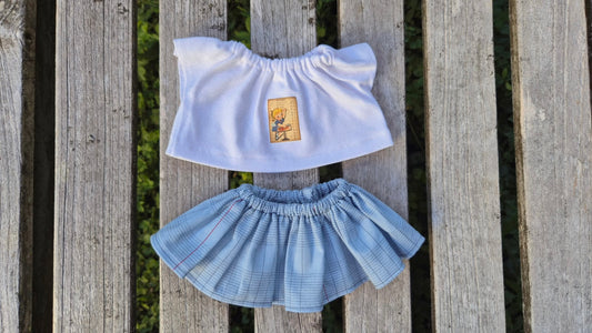 Ensemble, T-shirt jupe
